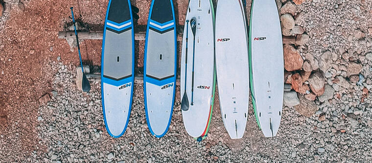 Map & SUP Spots